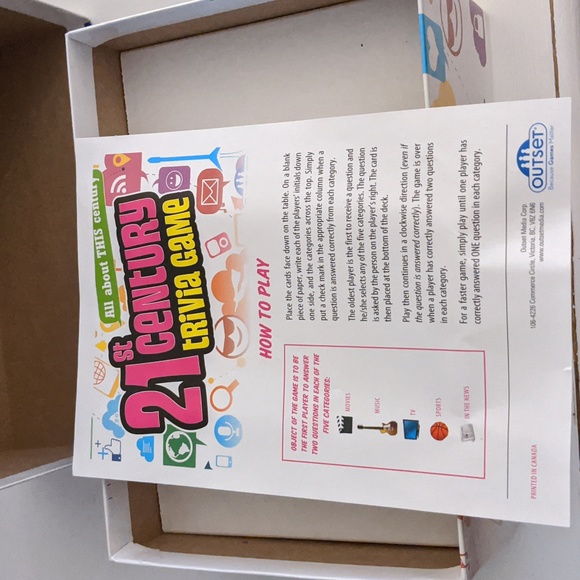 21st Century trivia game - Picture 3 of 4